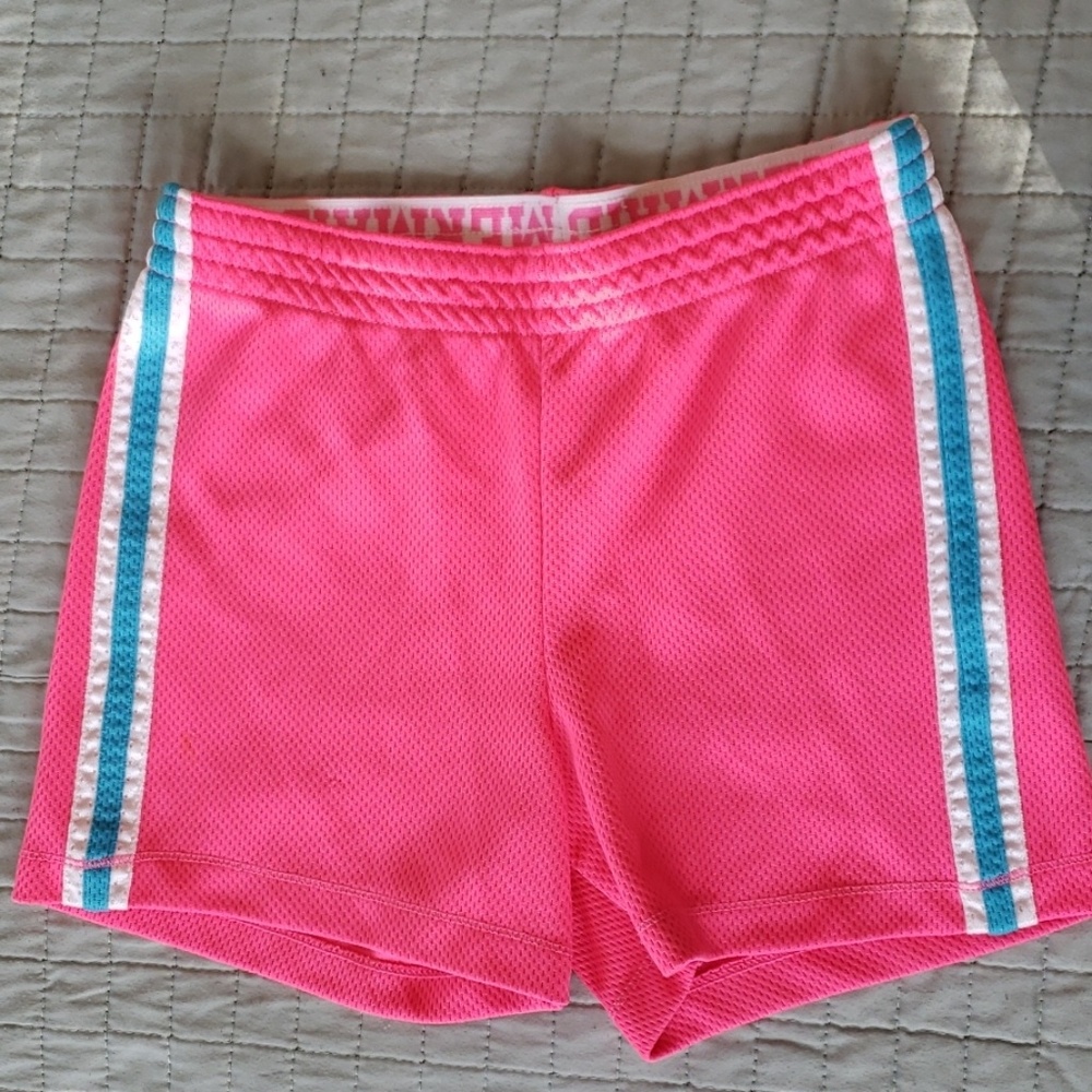 Girls mesh gym shorts